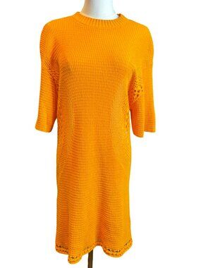 H&M 100% Cotton Knit Dress – Bright & Effortless